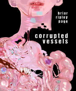 The Corrupted Vessels cover in all its body horror glory